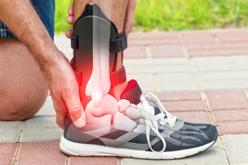 ankle tendonitis pain